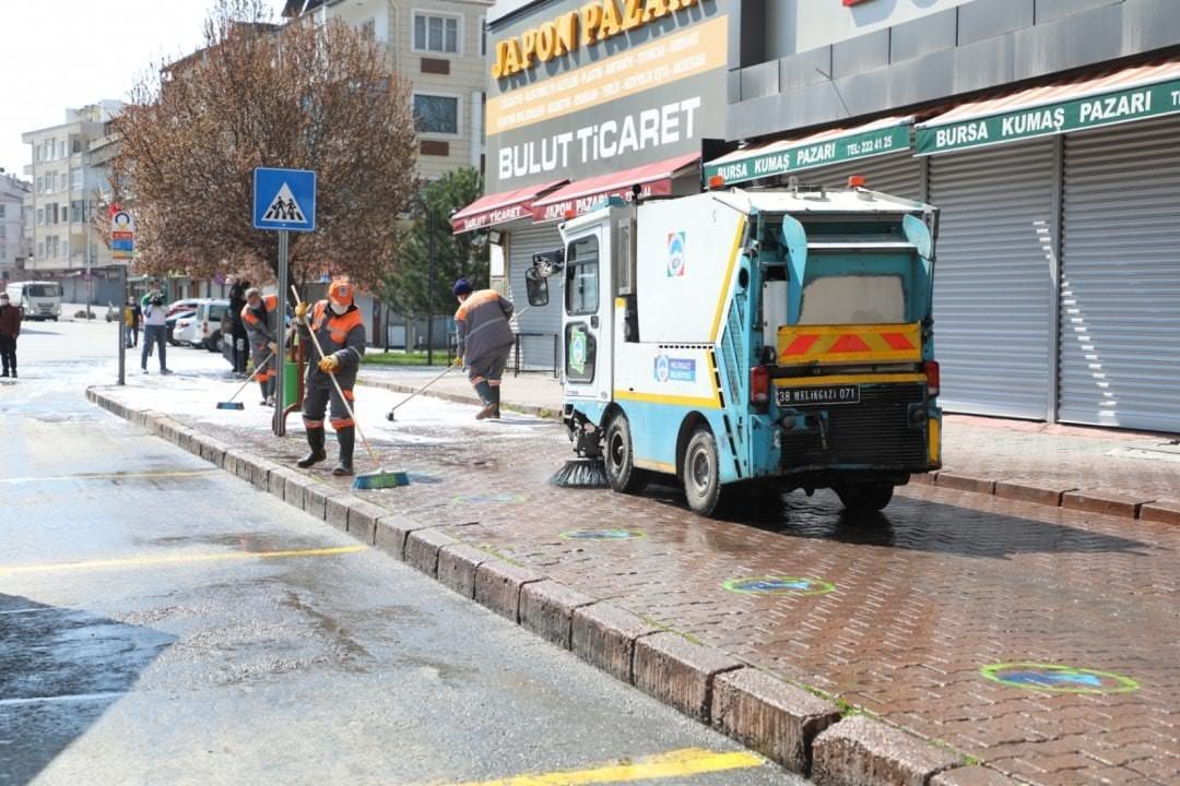 Melikgazi’de Temizlik Seferberliği