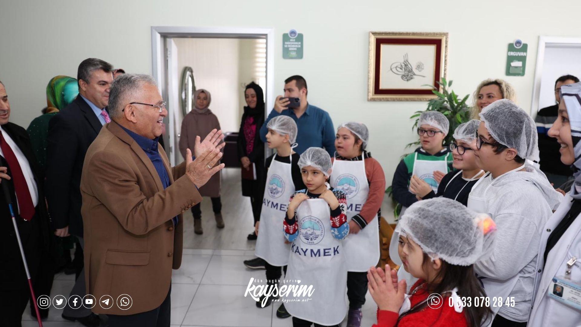 Büyükkılıç, özel çocuklarla Hamburger Yapımı etkinliğinde buluştu