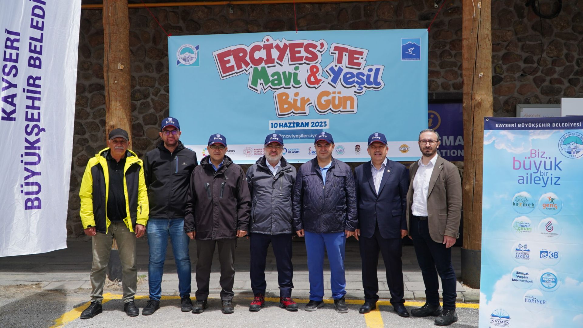 ERCİYES’TE 5.1 TON ATIK ÇÖP TOPLANDI