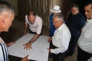 Vali Çiçek İle Başkan Büyükkılıç’tan Kültepe’yi Dünyaya Tanıtacak Projelere İnceleme