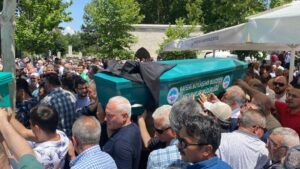 Taner Yıldız’ın babası Eşref Yıldız son yolculuğuna uğurlandı