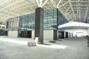 BÜYÜKKILIÇ KAYSERİ HAVALİMANI YENİ TERMİNAL BİNASINDA İNCELEMELERDE BULUNDU