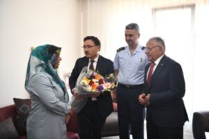 Vali Çiçek Ve Başkan Büyükkılıç’tan 15 Temmuz Şehidi Doğanay’a Ziyaret