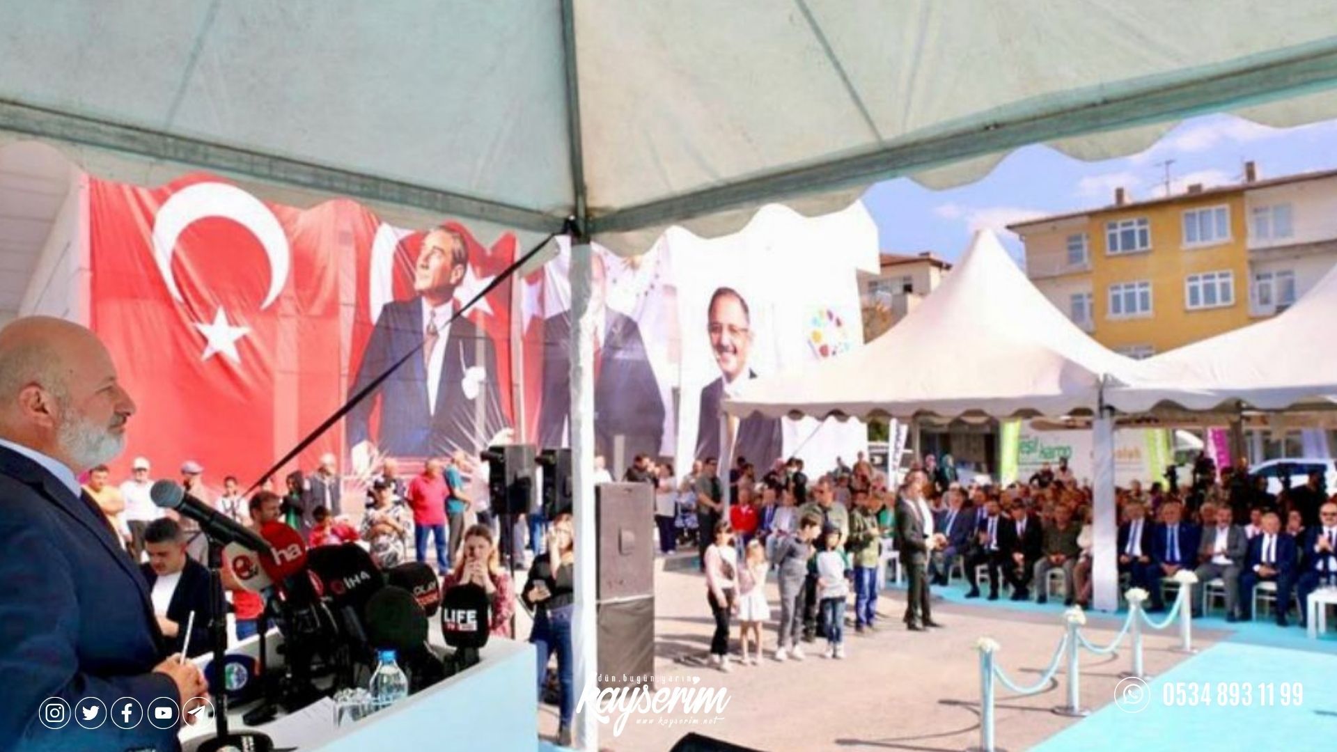 Bakan Özhaseki, “20 yıldır iktidarız, Elhamdülillah yaptıklarımızla başımız dik”