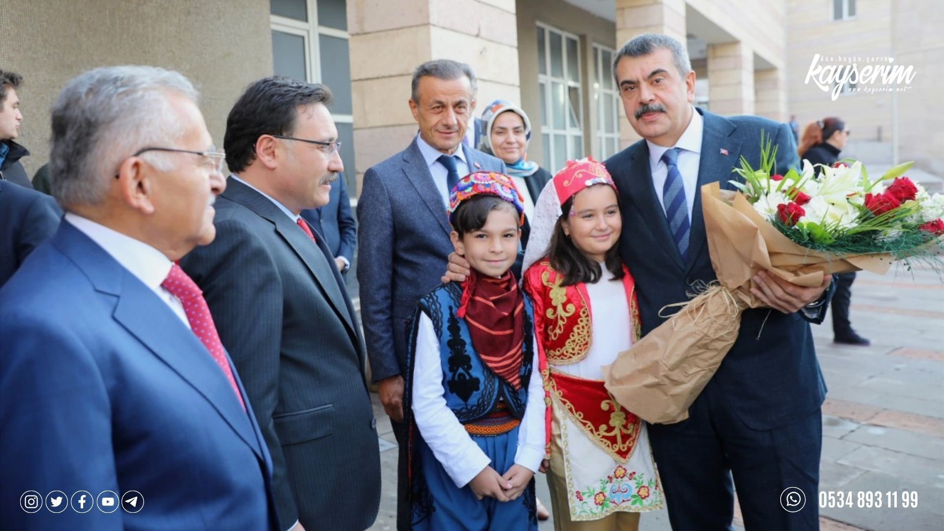Milli Eğitim Bakanı Yusuf Tekin’den valilik ziyareti