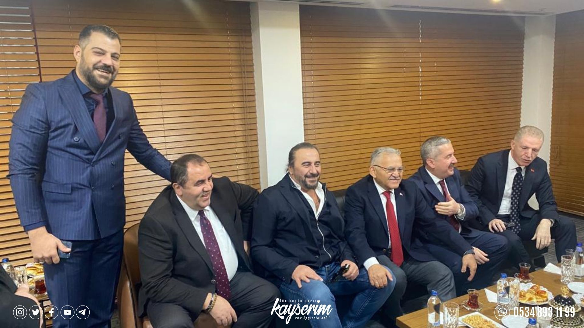 Protokol, İstanbul Mobilya Fuarı öncesi bir araya geldi
