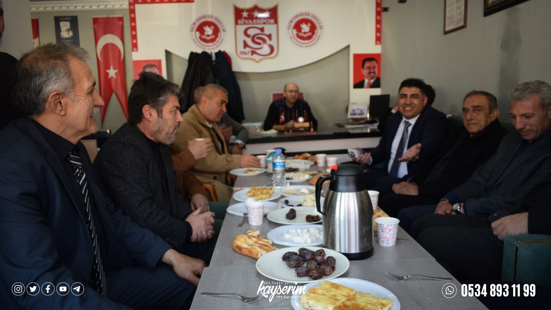Türkmen, Sivaslılar Derneği’nde projelerini anlattı
