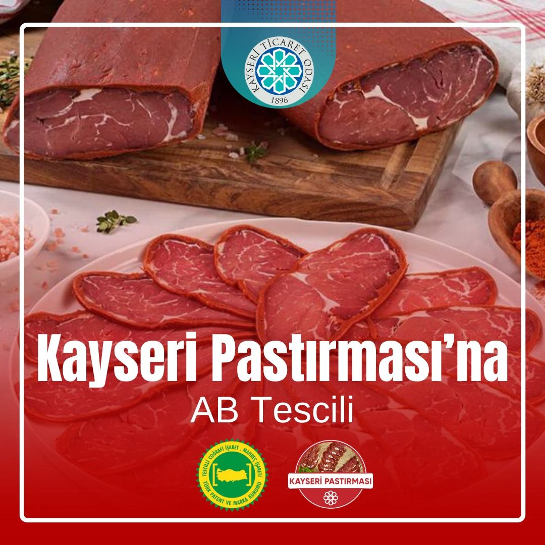 Kayseri Pastırması, AB tescili aldı
