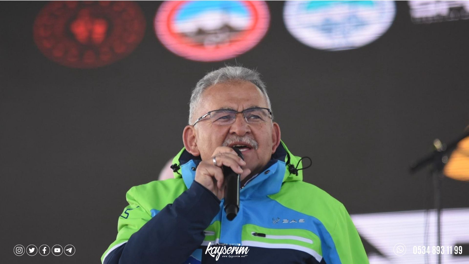 Kar Motosikleti Dünya Şampiyonası açılış töreni yapıldı