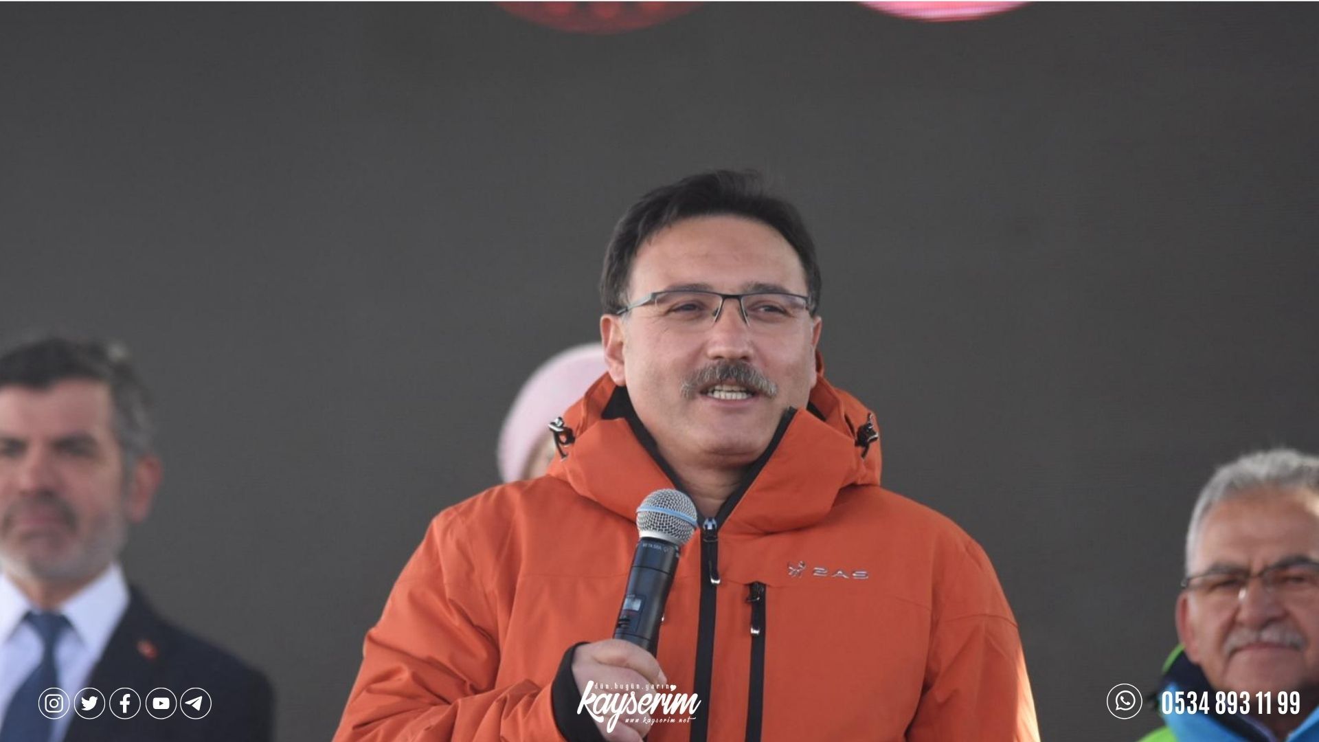 Kar Motosikleti Dünya Şampiyonası açılış töreni yapıldı