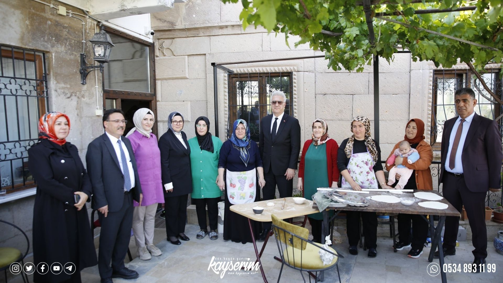 Kayseri protokolü bir dizi ziyaret gerçekleştirdi
