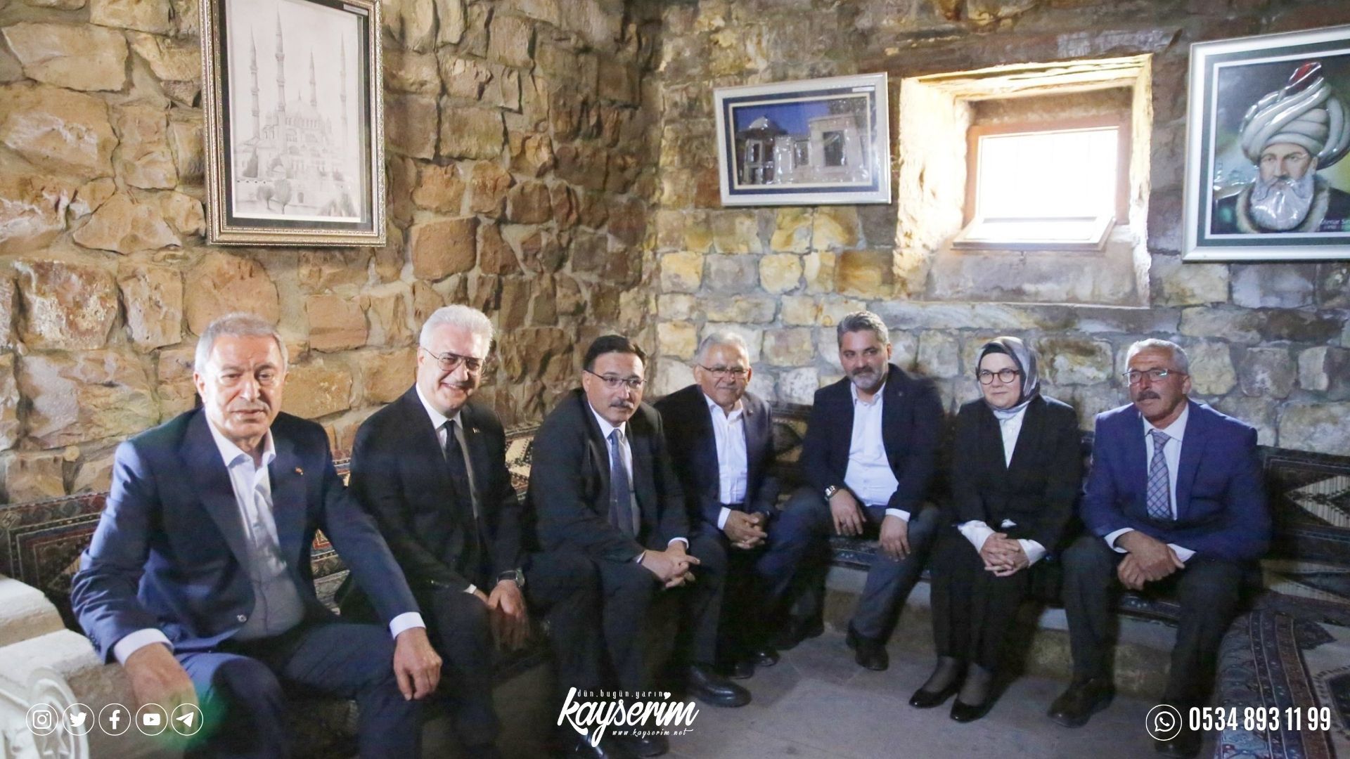 Kayseri protokolü bir dizi ziyaret gerçekleştirdi