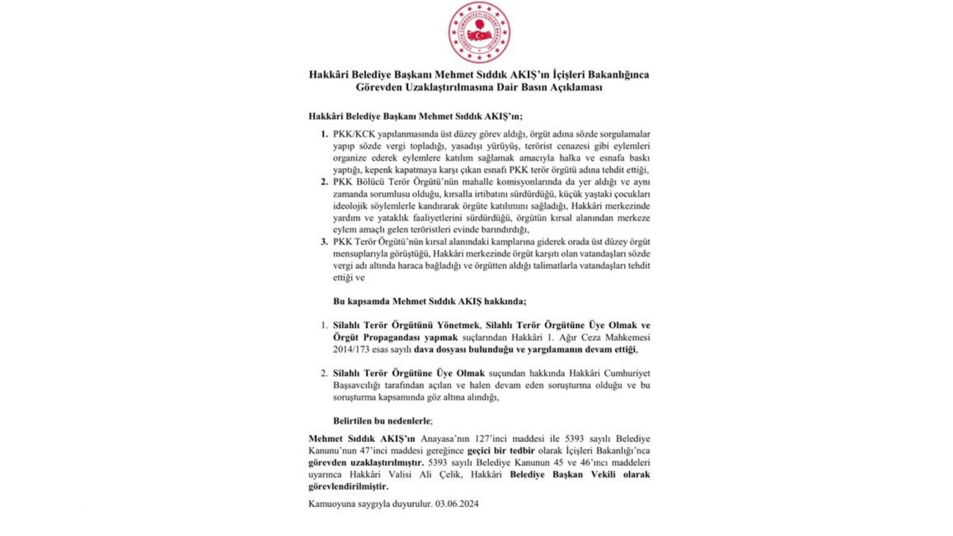Başkan Mehmet Sıddık Akış gözaltına alındı