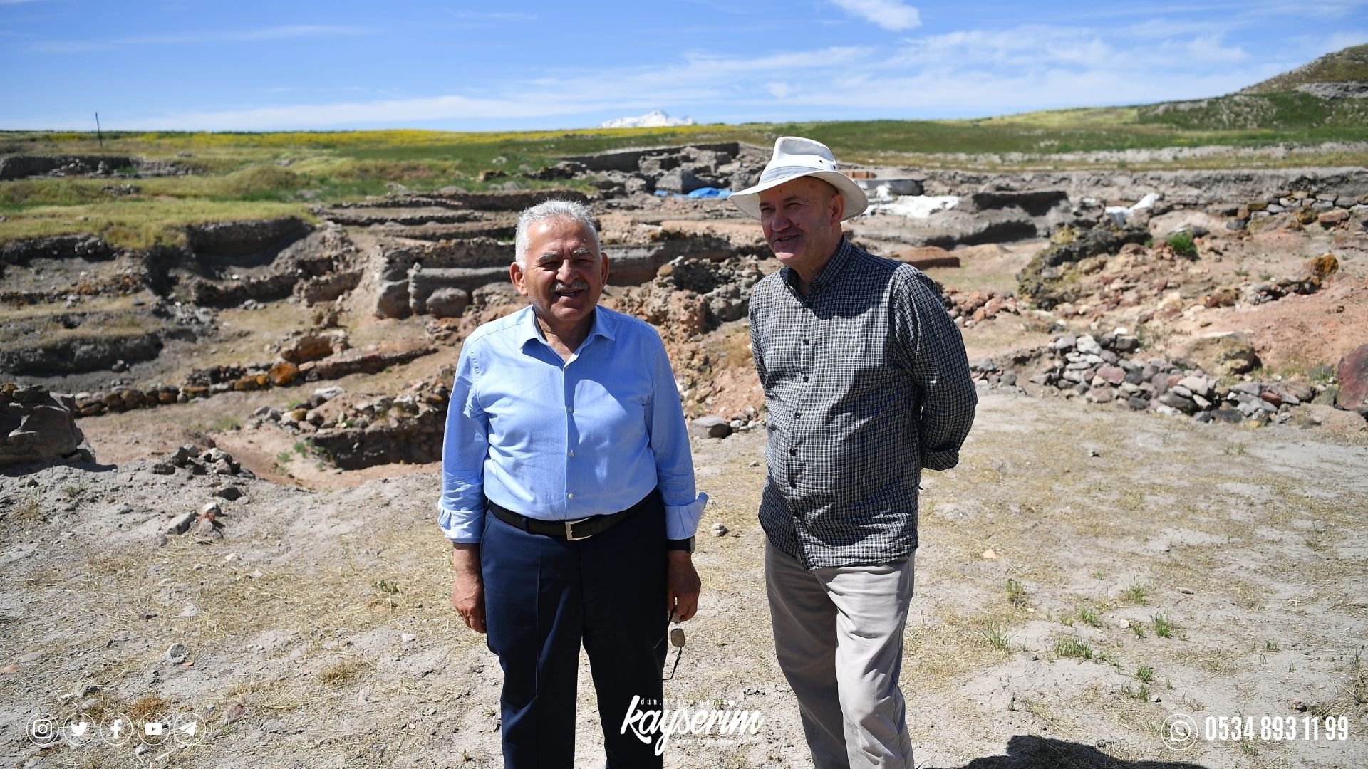 Başkan Büyükkılıç, Kültepe’de 76’ncı yıl kazı çalışma sezonunu başlattı