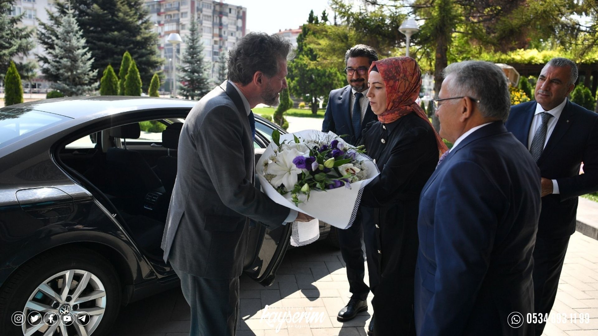 Büyükelçi Manasijevski’den Başkan Büyükkılıç’a ziyaret