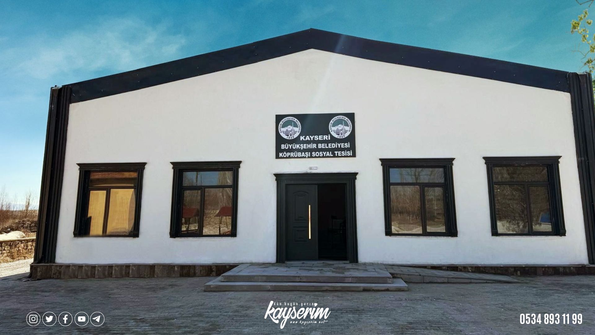 Büyükşehir’den Bünyan’a sosyal tesis projesi