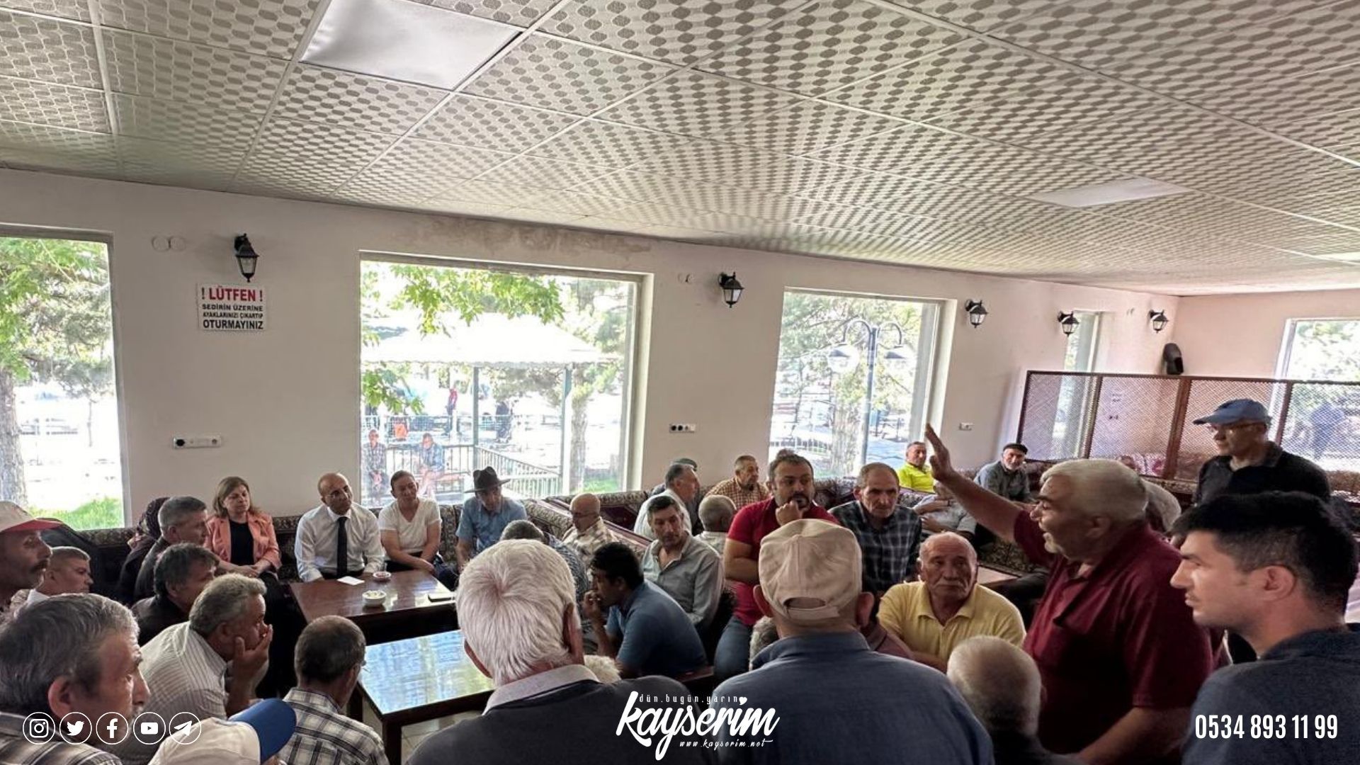 Aşkın Genç Akkışlada,çiftçi ve yerli halk ‘sahipsiz kaldık’