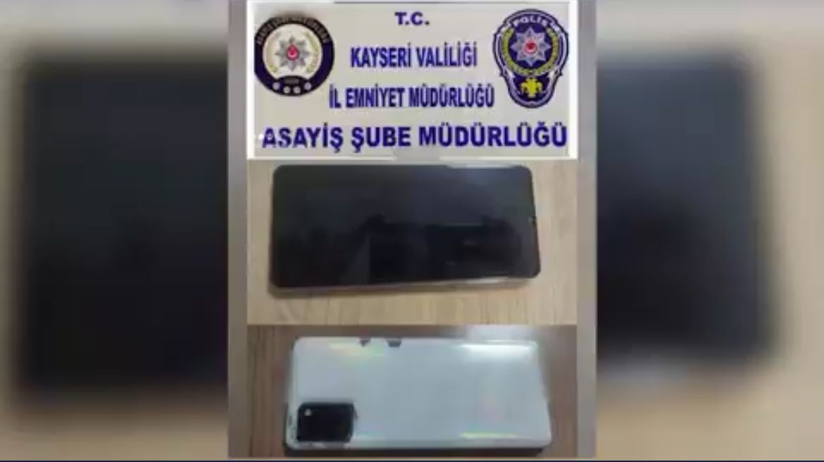 Cep telefonu çalan şüpheli yakalandı