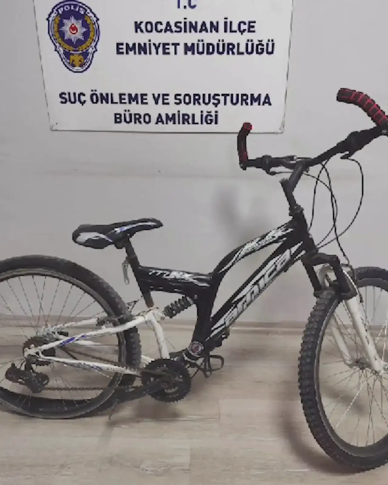 Polis ekipleri bisiklet hırsızını yakaladı