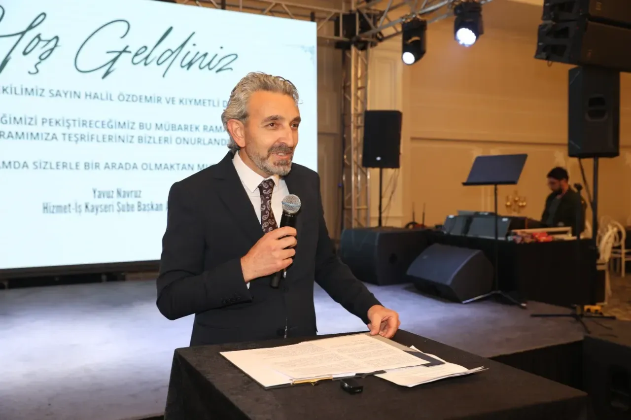 Hizmet-İş Sendikası Kayseri Şubesi’nden birlik ve dayanışma iftarı