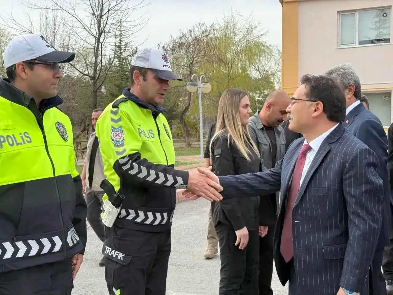 Kayseri’de toplu bayramlaşma töreni düzenlendi