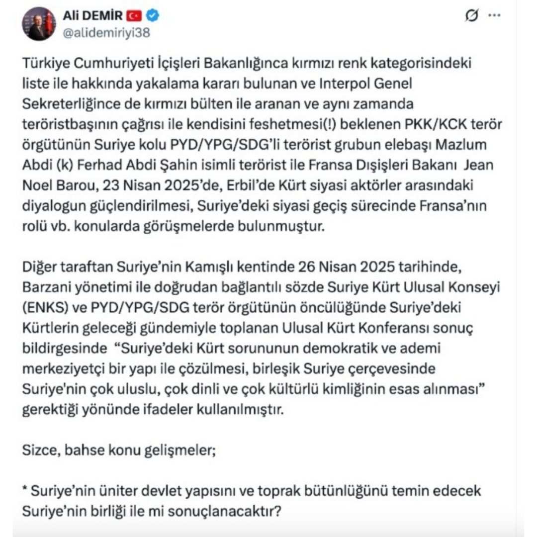 İYİ Partili Demir:
