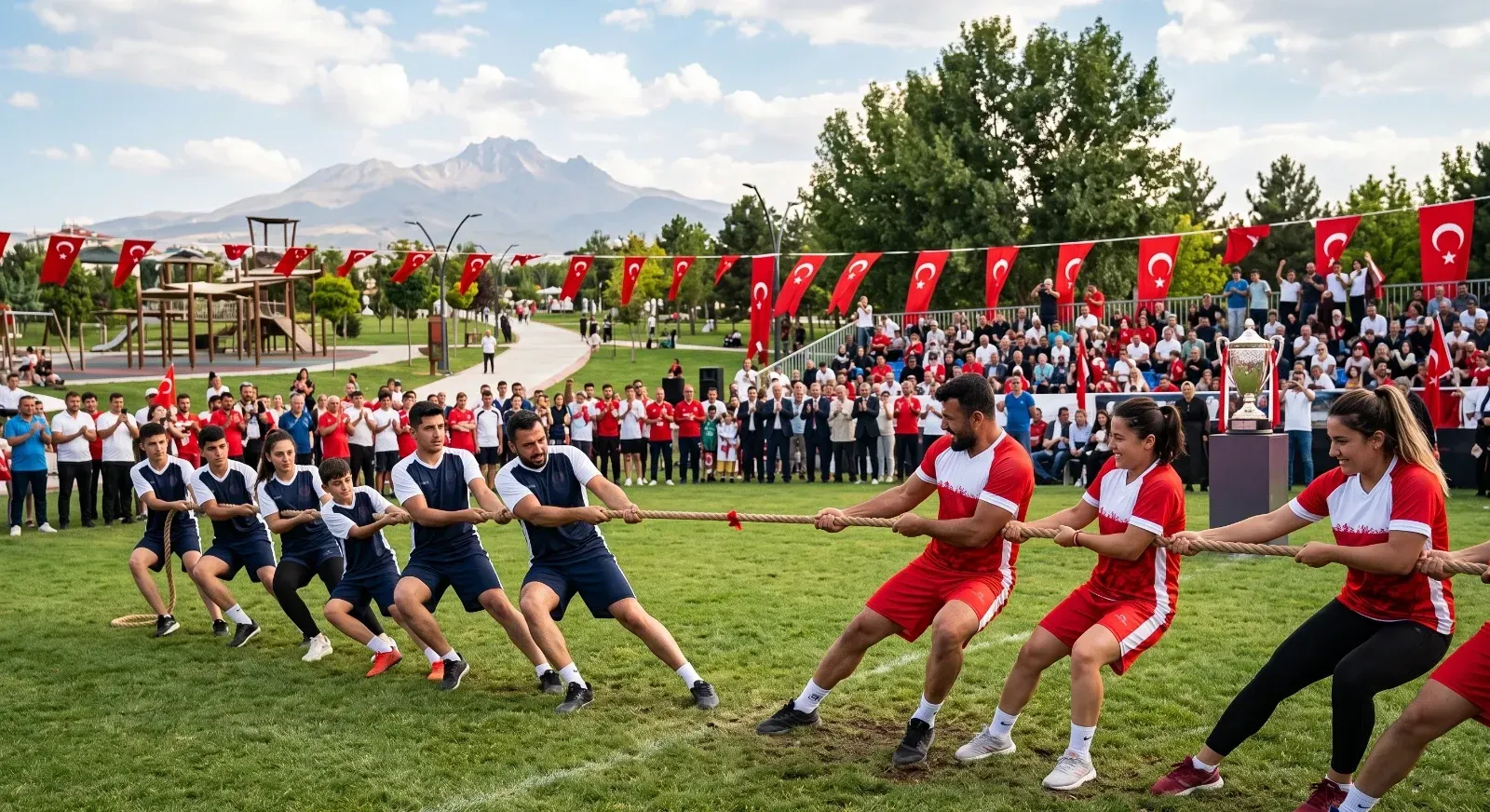 Kayseri'de Nefes Kesen Güç Gösterisi: Kaçırmayın!